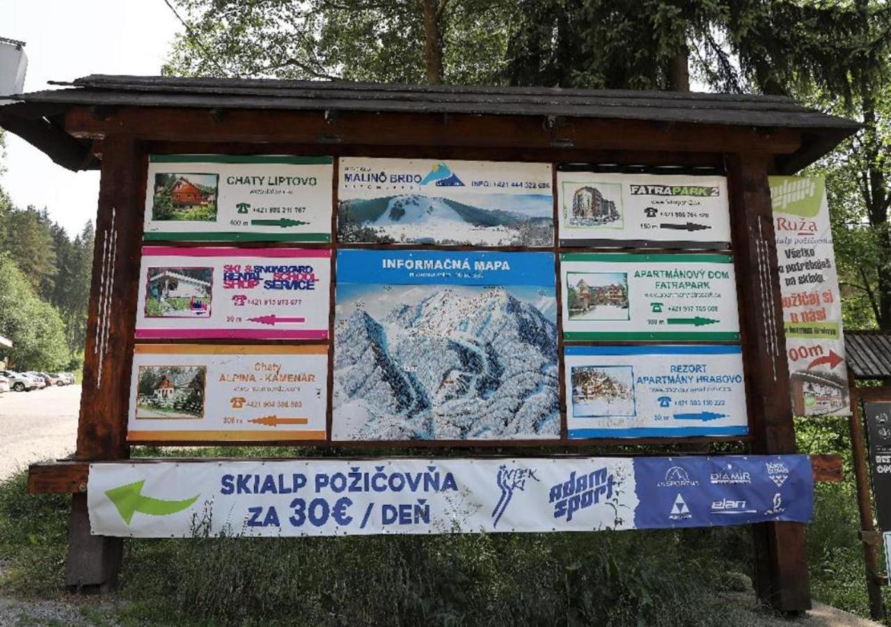 Zazi Apartmany Fatrapark Hrabovo Ruzomberok Buitenkant foto
